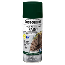 Rust-Oleum 383419- Spray de Recubrimiento para Accesorios de Techo, 12 oz, Verde Bosque