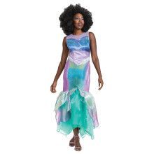 Disney The Little Mermaid Movie Ariel Mermaid Deluxe Adult Costume | S (4-6)