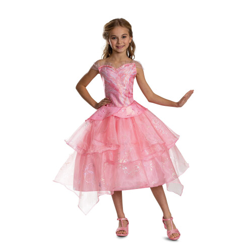 Wicked Glinda Rosa Klassisk Barnkostym | Storlek 10-12