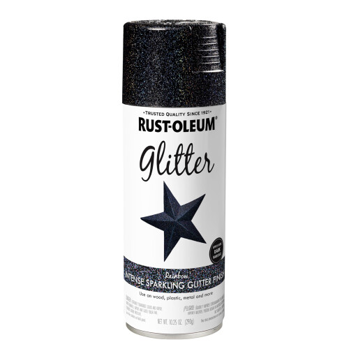 Rust-Oleum Rust-Oleum 398582 Spray Vernice Glitter, 10,25 Oz, Arcobaleno