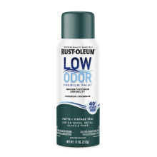 Rust-Oleum Low Odor Premium Spuitverf, 11 oz, Matte Vintage Teal