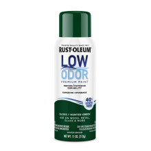 Pintura en Aerosol Premium Bajo Olor Rust-Oleum, 11 oz, Verde Cazador Brillante