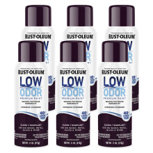 Rust-Oleum Vernice Spray Premium Senza Odore, 11 oz, Lucido Melanzana