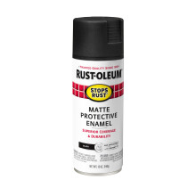 Rust-Oleum 401641 Smalto Spray Antiruggine, 12 oz, Nero Opaco