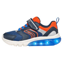 (1 UK, Navy) Geox Childrens/Kids Ciberdron Trainers