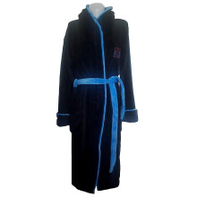 (S-M, Black) Biggie Smalls Unisex Adult Crown Robe