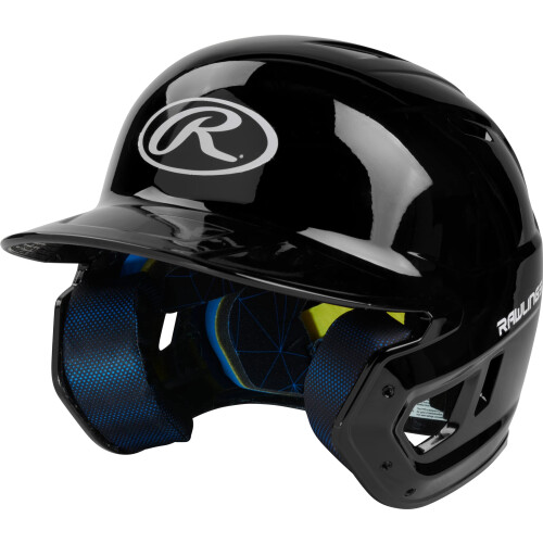 Rawlings | MACH Slaghjälm | Glansig Svart | Junior (6 3/8" - 7 1/8")