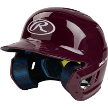 Rawlings | MACH Slaghjälm | Glansig Mörkröd | Senior (6 7/8" - 7 5/8")