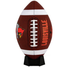 Pallone da Calcio NCAA Game Time, Louisville Cardinals, Marrone, Dimensione Completa