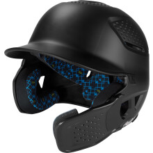 Rawlings | RX2 Series Omvänd & Justerbar Basebollhjälm | Justerbart Ansiktskydd | Senior | Svart