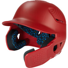 Rawlings | RX2 Series Reverse & Adjust Baseball Batting Helmet | Adjustable Face Guard | Junior | Scarlet
