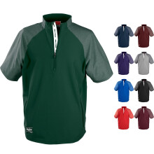 Rawlings | Giacca a Maniche Corte COLORSYNC per Uomo | Verde Scuro | Grande