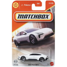 Matchbox 2025 Polestar 5 [Blanco] 21/125, ¡Nuevo para 2026! Vehículo de juguete a escala 1:64