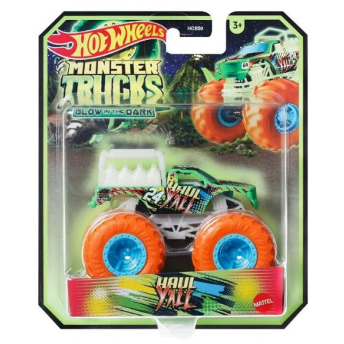 Hot Wheels Hot Wheels Monster Trucks Glöder i Mörker 1:64 Skala Lastbilar
