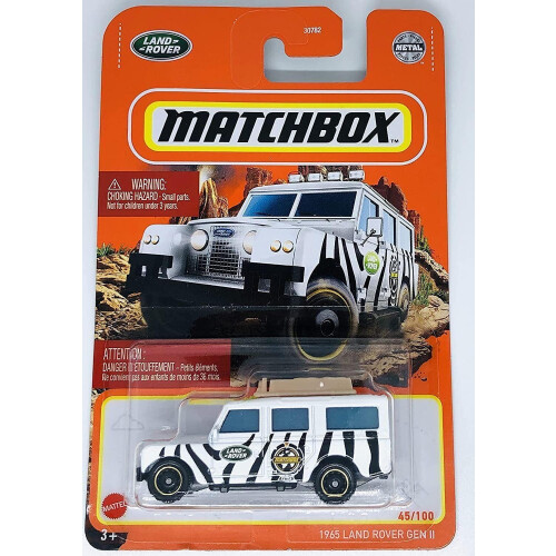 Hot Wheels Matchbox 2022 - Land Rover Gen II 1965 - [Blanco] 45/100