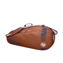 Wilson Roland Garros Team Tennis Racket Tas - Clay/Navy, Voor 3 Rackets