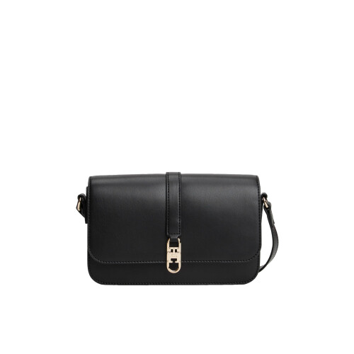 Tommy Hilfiger Tommy Hilfiger Borsa a Tracolla Libre per Donna, NERO Taglia Unica
