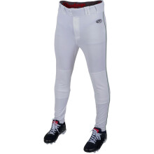 Rawlings Herrar Launch Series Basebollbyxor | Taperad Jogger Passform | Vuxenstorlekar | Piped | Flera Färger