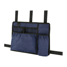Walker Bag Basket with Cup Holder for Folding Walker Accessories for Seniors Elderly, Handicap, Foldable