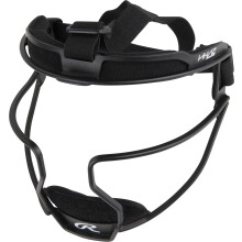 Rawlings | HI-VIZ Ultra Adult Softball Fielder's MASK | Black | Adult