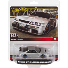 Hot Wheels Premium 1:43rd Scale Vehicle, Officially Licensed Replicas for Adult Collectors, Real Riders Tires, Metal/Metal Body & Chassis