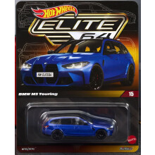 Hot Wheels Elite 64 BMW M3 Touring 1:64 Modelo a Escala con Ruedas de Goma - Coche Coleccionable HWR93