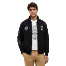 Chaqueta de Carrera Ligera Tommy Hilfiger para Hombre, Negra Pequeña