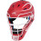 Rawlings | Casque de Receveur MACH PRO | Baseball | Écarlate/Blanc | Junior | 6 1/2" - 7" 1