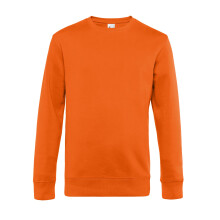 (XL, Pure Orange) B&C Mens King Crew Neck Jumper