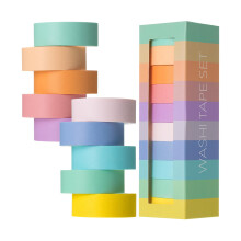 Mr. Pen- Washi Tape Set, 10 Pack, Decorative Tape, Washi Tapes, Colored Tape, Scrapbook Tape, Scrapbook Washi Tape for Journaling, Craft Tape, Washy T