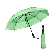 Mr. Pen- Winddichte Reisparaplu, Lichtgroen, Automatische Paraplu voor Regen, Compacte Paraplu