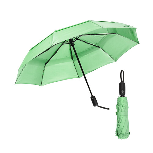 Mr. Pen - Winddichtes Reise-Regenschirm, Hellgrün, Automatischer Regenschirm, Kompakt