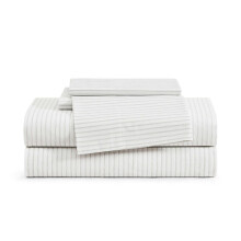 Tommy Hilfiger - Volledige Maat Laken Set, Koel en Lichtgewicht Katoenen Percale