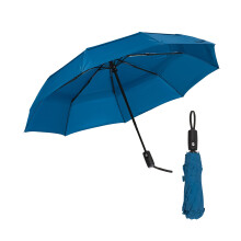 Mr. Pen - Winddichte Reisparaplu, Cyaan-Blauw, Automatische Paraplu voor Regen, Compact