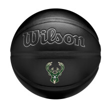 WILSON NBA Team Premiere Basketball - Milwaukee Bucks, Size 7-29.5"
