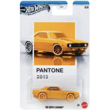 Hot Wheels Silver Series Pantone 2013 '69 Copo Camaro [Naranja] 5/6, 1:64 Escala Modelo a Escala