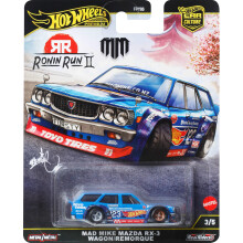 Hot Wheels Premium Car Culture Collectible Toy Car, 1:64 Scale Die-Cast 2005 Mitsubishi Evo IX Wagon, Fast Wagons Vehicle with Real Riders Tires