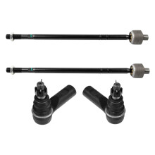 TRQ Voorste Binnen- en Buitenstuurstang Set Geschikt voor 2007-2021 Dodge Sprinter