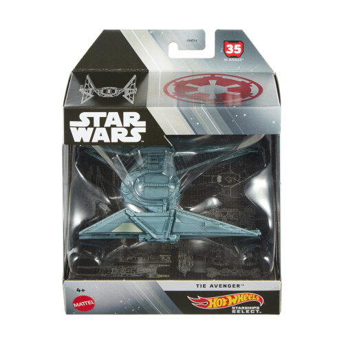 Hot Wheels Hot Wheels Star Wars Starships Select #35 TIE Avenger