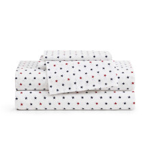 Tommy Hilfiger - Twin XL Laken Set, Verkoelende Katoen Percale Laken met Glad Voel