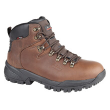 (4 UK, Conker Brown) Johnscliffe Boys Canyon Leather Superlight Hiking Boots