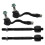 TRQ Vorderer Spurstangen-Set passend für 2011-2017 BMW X3 2015-2018 X4 1