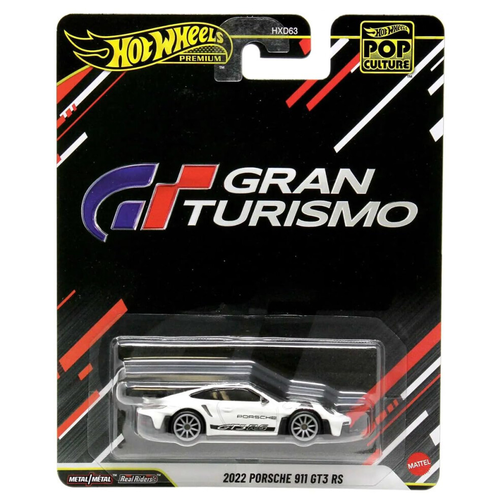 Hot Wheels Premium - 2022 Porsche 911 GT3 RS - Gran Turismo - Pop Culture - Image 3