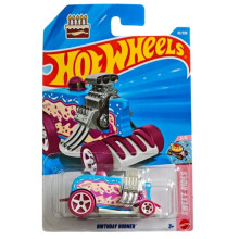 Hot Wheels Cumpleaños Burner [Glaseado Azul] 3/5, 82/250, Vehículo a Escala 1:64