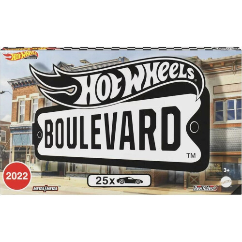 Hot Wheels Set Premium Hot Wheels Boulevard de 25 Coches a Escala 1:64