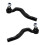 TRQ Vorderer Außenlenker Set kompatibel mit 1998-2003 Mercedes-Benz E320, 2000-2002 E430 1