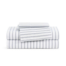 Tommy Hilfiger - Volledige Size Laken Set, Koelende Laken van Katoen Percale