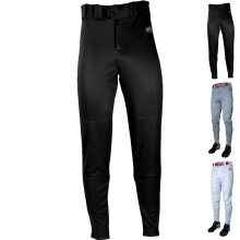 Rawlings heren LAUNCH SERIES Honkbalbroeken | Tapered Jogger Fit | Volwassen Maten | Vast | Meerdere Kleuren Zwart, Medium