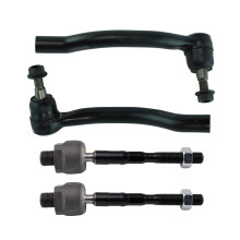 Juego de Bielas de Dirección TRQ Compatible con INFINITI FX37 FX50 2013