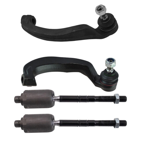 TRQ Front Innen- und Außenlenkstangen-Set für 2004-2009 Mercedes-Benz E320 E350 E500 E550